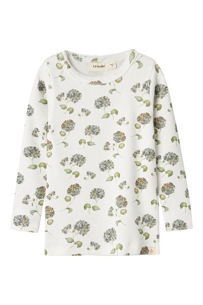 Lil' Atelier Mini Oberteil mit langen Ärmeln Slim Fit