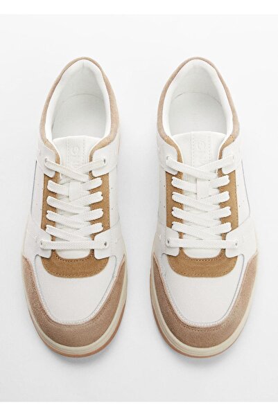 MANGO Man Karma deri spor ayakkabı