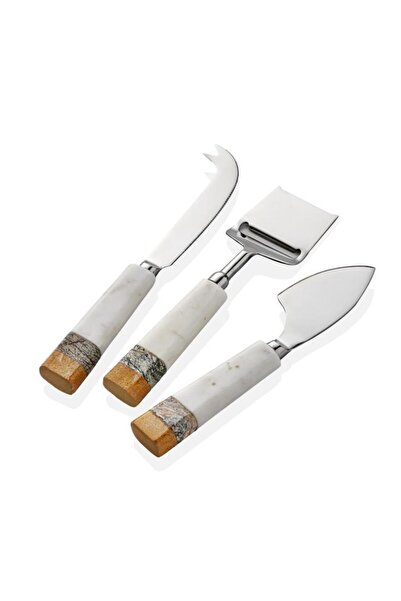 The Mia MERMER 3 PARÇA PEYNİR BIÇAK/SERVİS SETİ