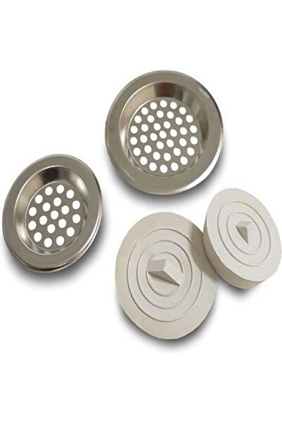 Easy 2 Adet Küvet Jakuzi Duşakabin Mutfak Lavabo Evye Süzgeçi Ve Tıpacı İkili...