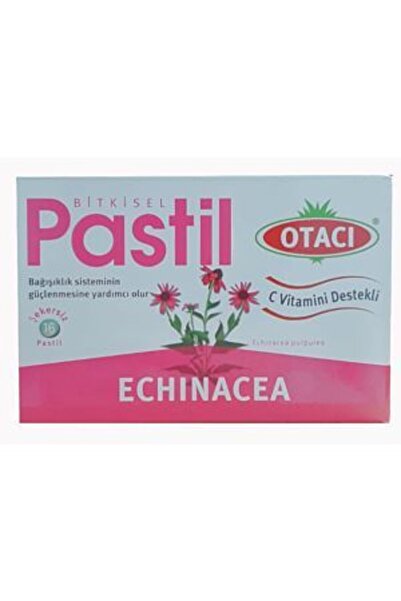 Otacı Bitkisel Pastil Ekinezya Ekstreli C Vitaminli Takviye Edici Gıda 16 Şek...