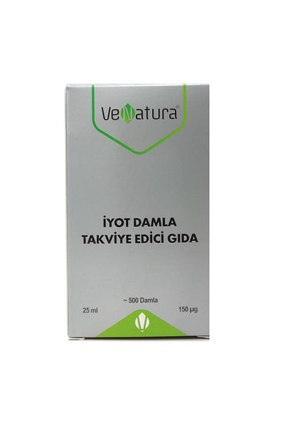 VeNatura 25 Ml Iodine Drops - Food Supplement