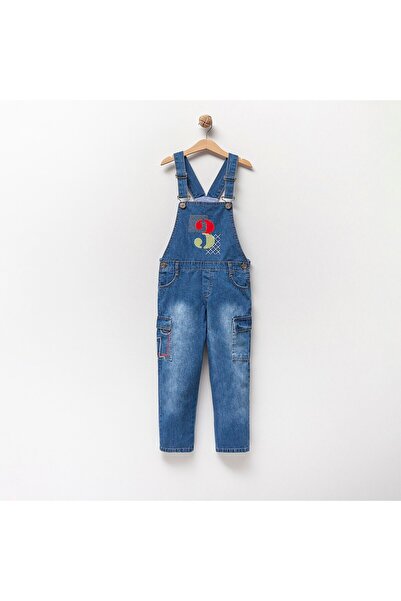 Overdo سالوبيت جينز مطرز للأولاد / بستاني