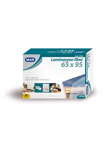Genel Markalar Laminasyon Filmi 125 Micron 65 X 95 Mm Laminasyon Filmi