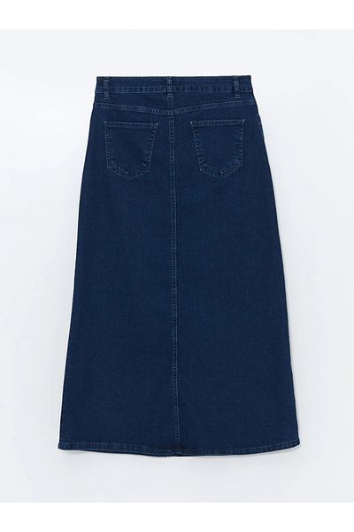 LC Waikiki Grace - Women's Jean Skirt, Standard Fit