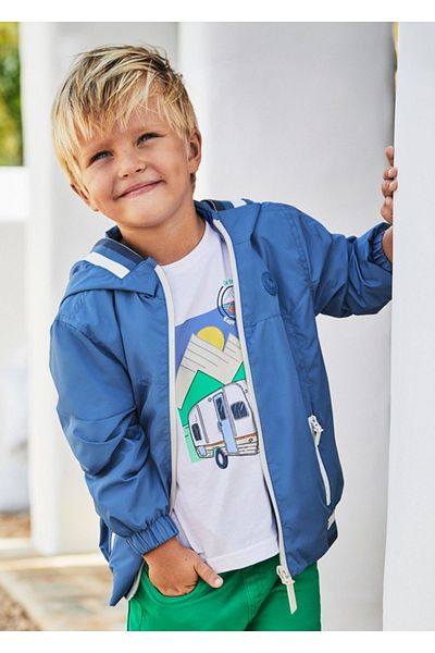 MAYORAL Boy's Limi - Lined, Contrast Raincoat and Windbreaker