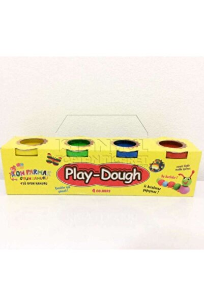 Play Dough Oyun Hamuru 4'lü (Subazlı Ve Zararsız)