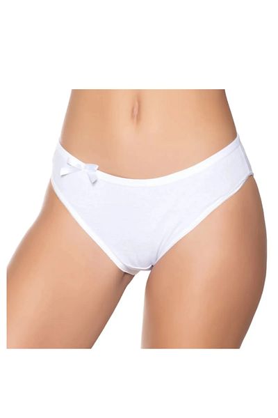 PİERLES Pachet de 6 chiloți bikini colorați din Lycra pentru femei