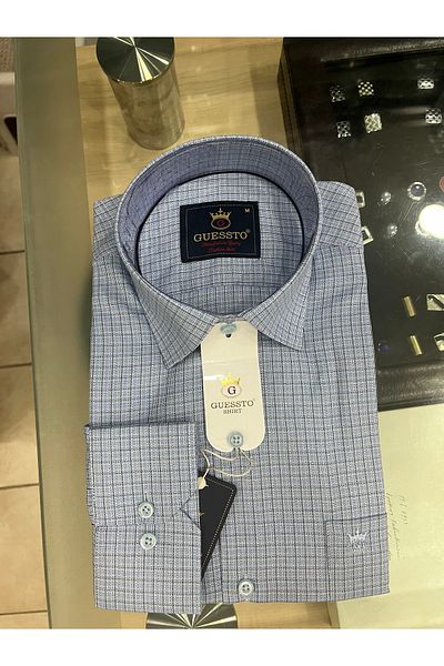 MASSARO Cămașă obișnuită 100% bumbac