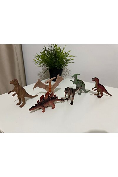 RAMO'S STORE Dinazor Seti 6 Lı (HEDİYE PAKETİNDE KARGO) Dinasaur Set