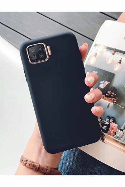 OPPO A73 Kılıf Kamera Korumalı Silikon Rubber Arka Kapak