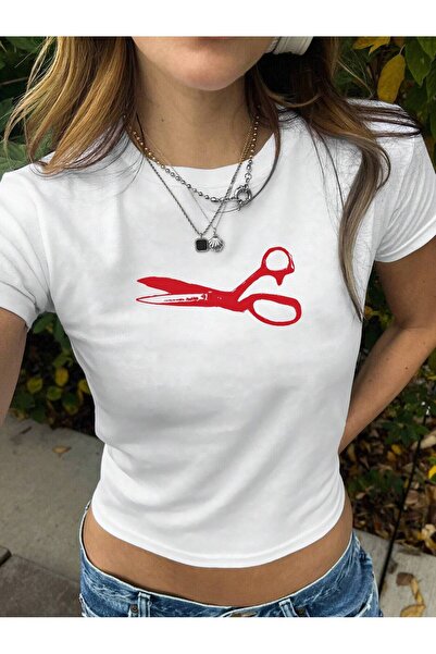 Jose Clothing Γυναικεία - εμπριμέ κοντομάνικη μπλούζα με κοντό μανίκι