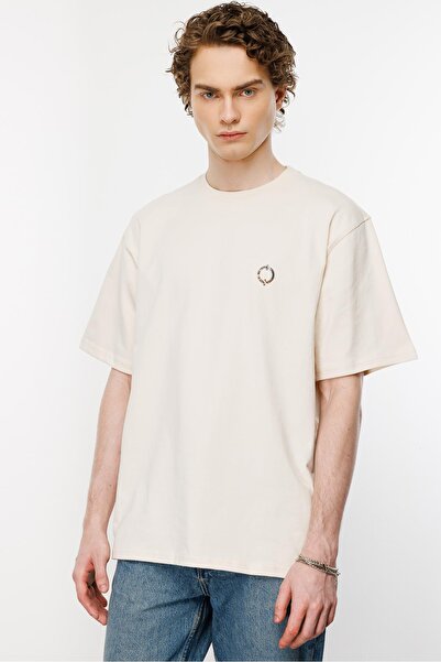 Nors Μπλουζάκι Stones Of Prey Oversize - Μοτίβο με κόκαλα