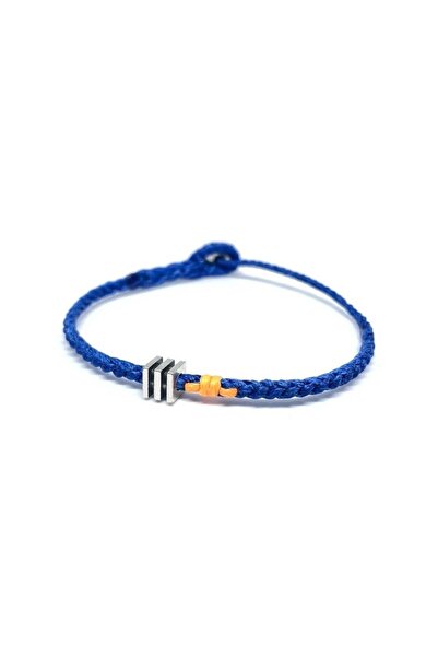 knitbek Cube Symbol Unisex Handmade Bracelet