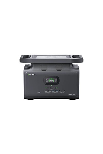 GROWATT Infinity 1500 Taşınabilir Güç Istasyonu 1500 Wh Lityum Iyon Akü 2000w Çıkış Gücü