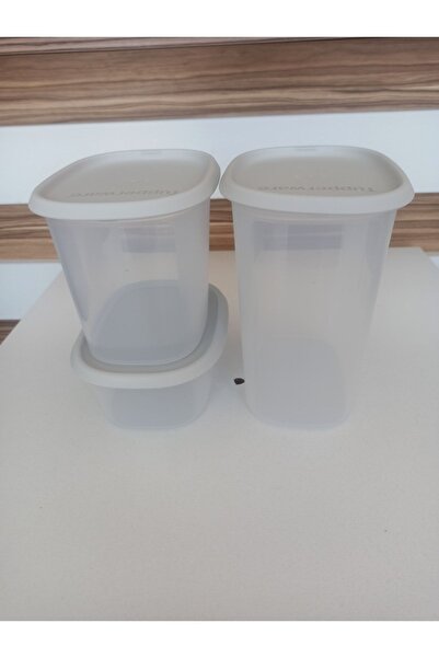 Tupperware TEK DOKUNUŞ SAKLAMA KABI 3 LÜ SET