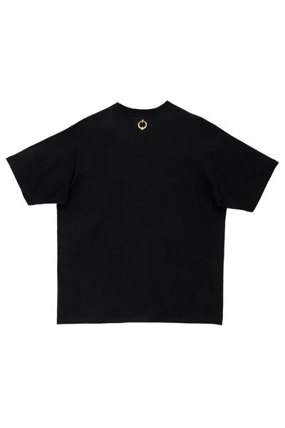 Nors Μπλουζάκι Nordic Hipster Oversize - Μαύρο