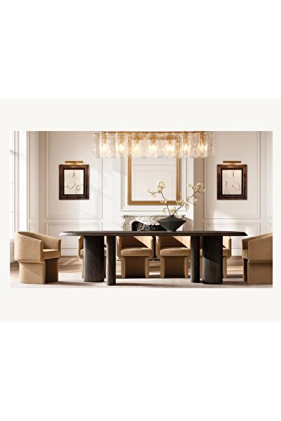 Latanwood Tuck Ahşap Yemek Masası