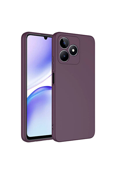 Realme Note 50 Case Velvet Inner Surface Camera Shielded (stylish Design) Silicone Cover