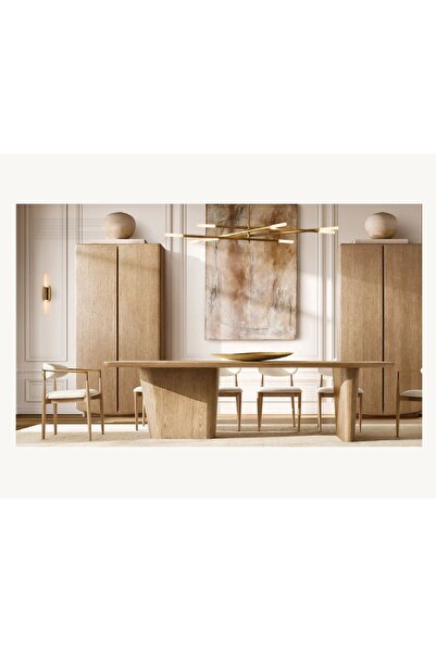 Latanwood Vanessa Ahşap Yemek Masası