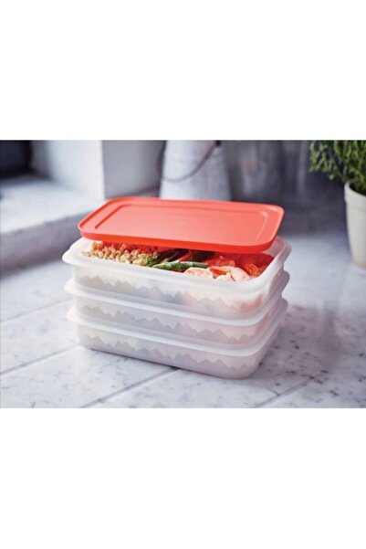 Tupperware Alaska 3 Katlı Buzluk Kabı