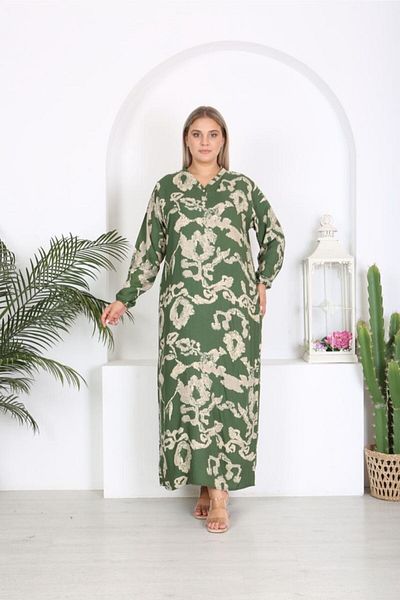 Tunikteks Woven Viscose Cotton Soft Fabric Comfortable Cut Dress
