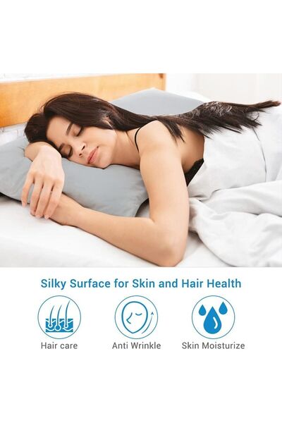 VipDeluXe Luxear Set of 2 Cooling Pillowcase - Elastic Arc-Chill Cooling Fiber 40X80