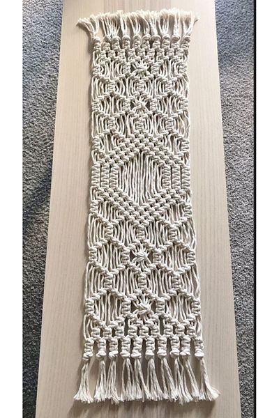 MAKROMEZADE Macrame Runner