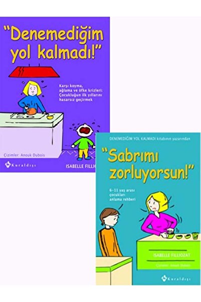 Kuraldışı Yayınları Denemediğim Yol Kalmadı! - Sabrımı Zorluyorsun! - 2 Kitap...