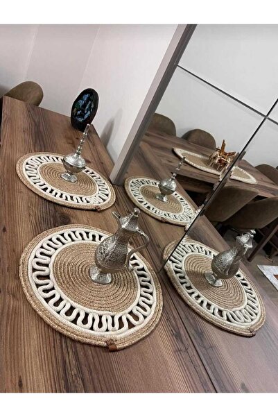 eftlyhome Runner Sepet Takımı, Jüt ,hasır ,amerikan Servisi, Supla Takımı ,ta...