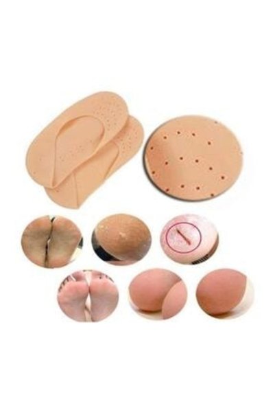 CMT Foot Heel Crack Socks Silicone Booties Skin Color