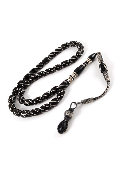 Selderesi Çeşmi Bülbül Gümüş İşlemeli Nakkaş İmame Erzurum Oltu Tesbih