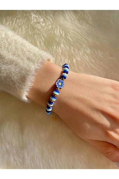 Beykan Fimo Bracelet Spring Flower Design