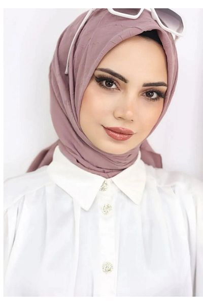 Huzurlu İpek Women's Bamboo Crotch Hijab Scarf