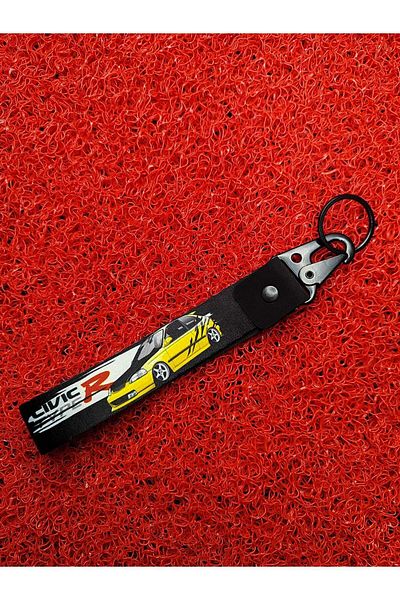 CEBECİOTO Honda Typer 19cm Auto-Moto Keychain - Double Sided Printed Quality Accessory