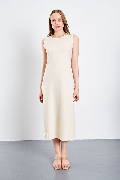 CrazyShopping Long Sleeveless Underskirt Petticoat - Lined Dress