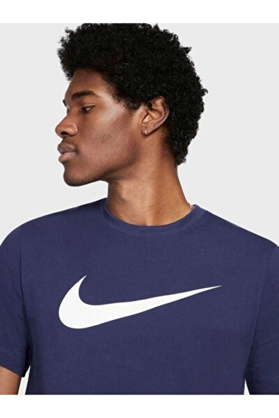 Nike Чоловіча темно-синя футболка M Nsw Tee Icon Swoosh