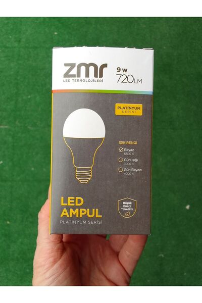 ZMR 9 W LED AMPUL 6500K BEYAZ