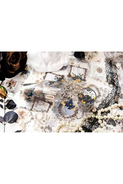 SF SCRAPBOOK KIRTASİYE Scrapbook Washi Journal Dantel Tape Sticker Rulo Pet S...