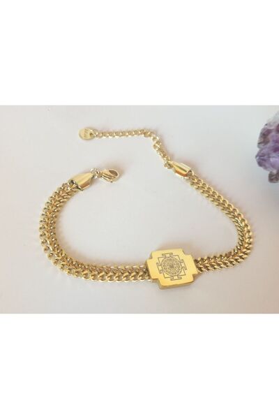 Anatolia Sriyantra and Happiness - Business Sustainability and Number Section Steel Bracelet