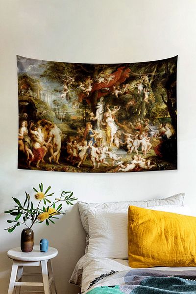 Vagonik Peter Paul Rubens Sărbătoarea Venus - Covor de acoperire Duar
