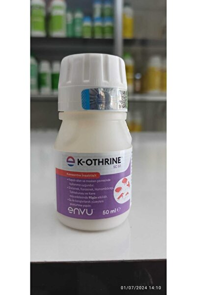 Bayer Haşere Ilacı K-othrine Sc 50 50 Ml(SKT:08-2027 YENİ AMBALAJ ENVU)