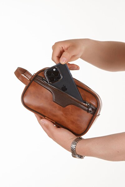 Newish Polo Faux Leather Portfolio - Crazy Patterned, Shaving and Handbag (Daily and Travel)