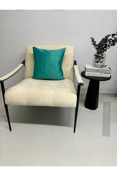 Palmia Home Double Sided Turquoise Solid Color Decorative Throw Pillow Cover