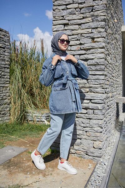 ENZİM JEANS Дамско дънково яке - Удобен и стилен дизайн