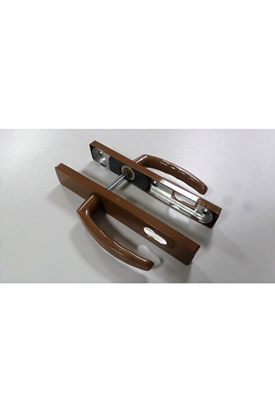 EVA PLAST Pvc-plastik Doğrama Kapı Kolu (ODA-BALKON) Metal-kahverengi Renk ( 1takım )