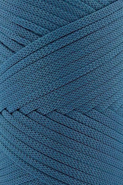 SENSY Petrol Blue Premium Polyester Ribbon - Rope 200 gr Macrame Rope