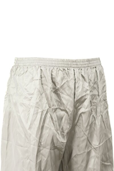 Ottoland Men's Satin Shorts - Solid Color, Elastic Waist, Pocketless Light Fabric