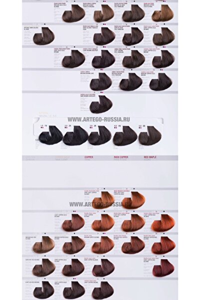 Artego It,s Color Profesyonel Saç Boyası 150 Ml 8.44 Açık Yoğun Bakır