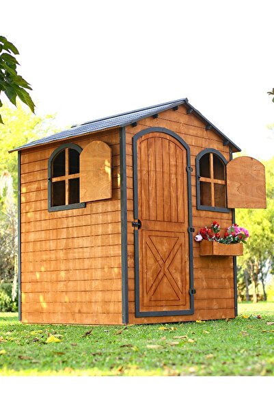 MANDU Ahşap Bahçe Deposu Depolama Evi